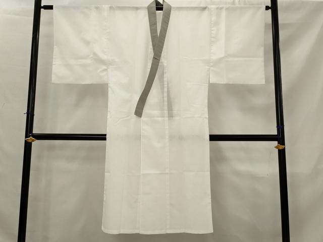 平和屋着物＊夏物　長襦袢　絽　白色　洗える着物　AABK2780st