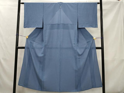平和屋着物＊夏物　江戸小紋　絽　鮫小紋柄　正絹　逸品　AABK2785st