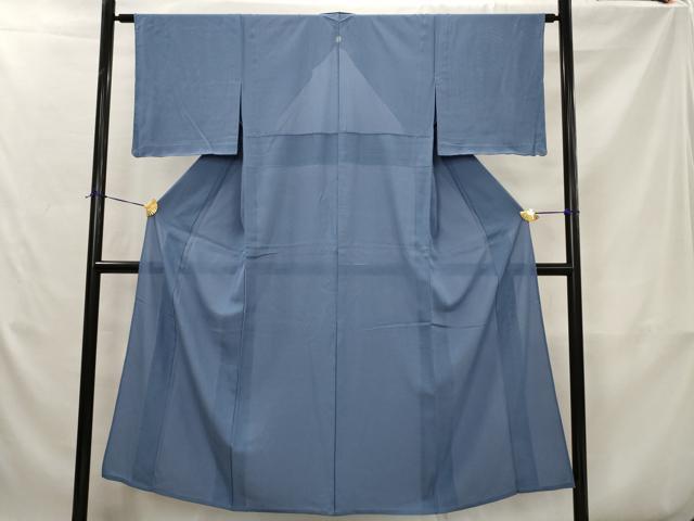 平和屋着物＊夏物　江戸小紋　絽　鮫小紋柄　正絹　逸品　AABK2785st