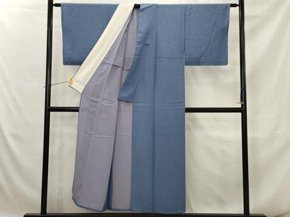 平和屋着物＊夏物　江戸小紋　絽　鮫小紋柄　正絹　逸品　AABK2785st