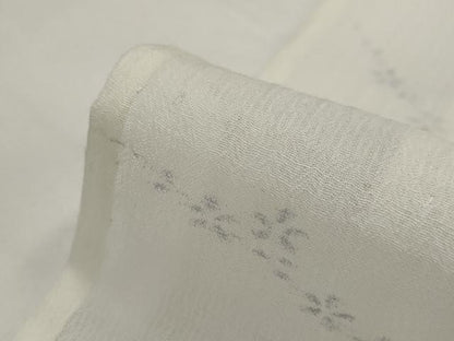 平和屋着物＊夏物　小紋　紗　草花文　洗える着物　AABK2803st