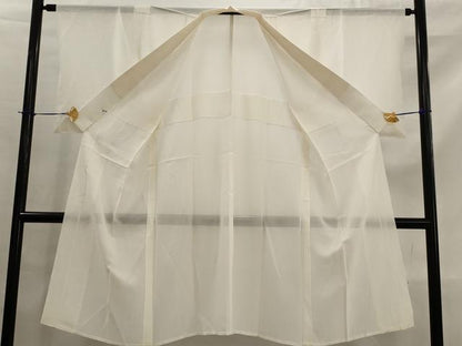 平和屋着物＊夏物　長襦袢　絽　胡粉色　正絹　逸品　AABK2812st
