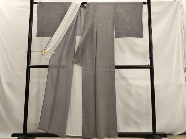 平和屋着物＊夏物　小紋　絽　霞文　ますいわ屋扱い　正絹　逸品　AABK2820st