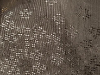 平和屋着物＊夏物　小紋　舞花紋紗　暈し染め　正絹　逸品　AABK2832st