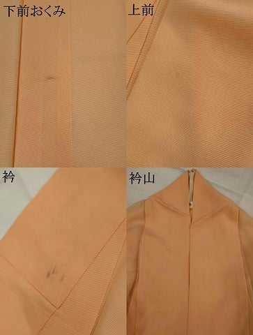 平和屋着物＊夏物　色無地　絽　一斤染色　正絹　逸品　AABK2842st