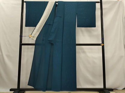 平和屋着物＊夏物　色無地　絽　褐返色　正絹　逸品　AABK2845st