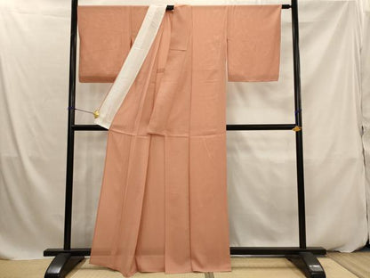 平和屋着物＊夏物　色無地　絽　東雲色　正絹　逸品　未使用　AABK2847st