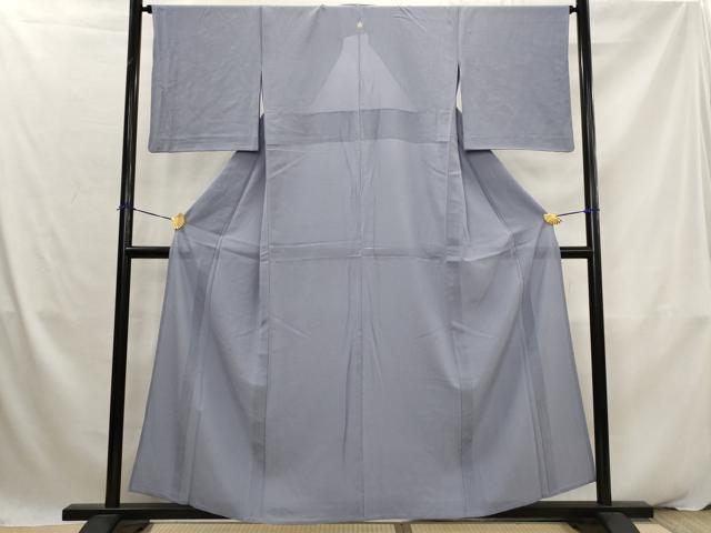 平和屋着物＊夏物　色無地　絽　紅掛空色　正絹　逸品　AABK2850st