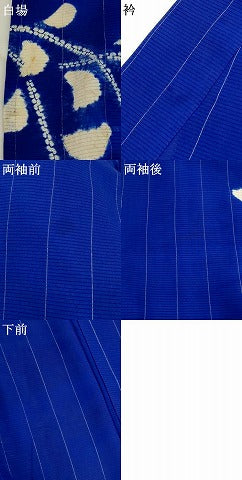 平和屋着物＊夏物　訪問着　絽　絞り　刺繍　花鳥文　金糸　正絹　逸品　AABK2868st