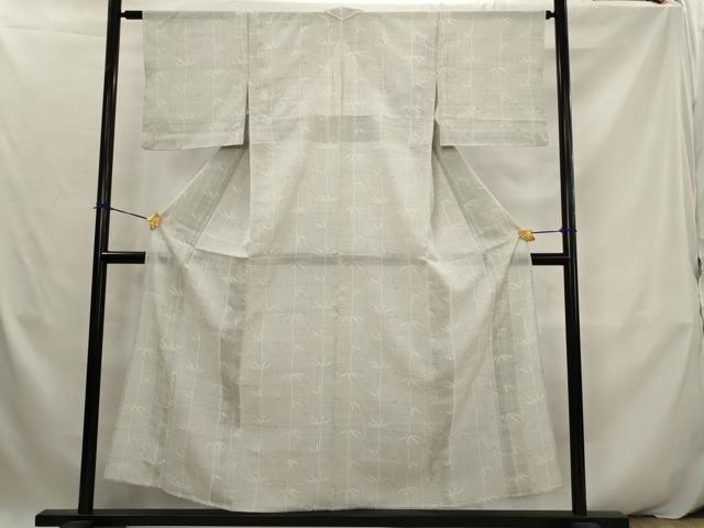 平和屋着物＊夏物　本場大島紬　夏大島　笹竹文　ゑり善扱い　正絹　逸品　AABK2887st