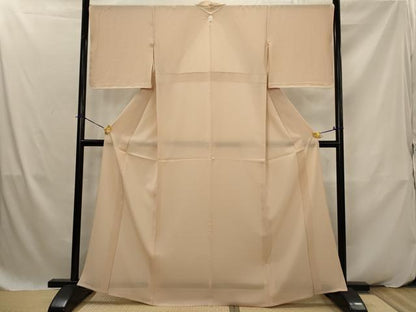 平和屋着物＊夏物　色無地　絽　人色　正絹　逸品　未使用　AABK2897st
