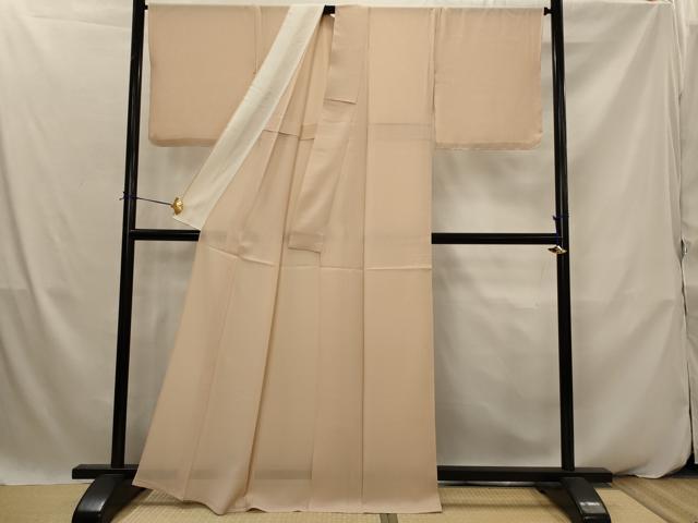 平和屋着物＊夏物　色無地　絽　人色　正絹　逸品　未使用　AABK2897st