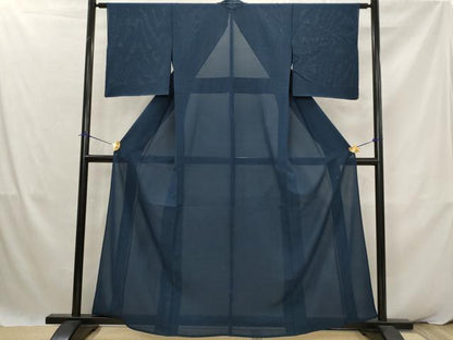 平和屋着物＊夏物　色無地　絽　褐返色　西武百貨店扱い　正絹　逸品　未使用　AABK2899st