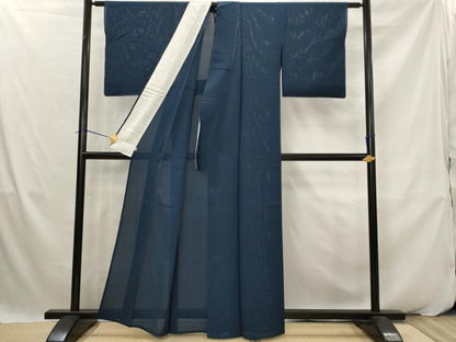 平和屋着物＊夏物　色無地　絽　褐返色　西武百貨店扱い　正絹　逸品　未使用　AABK2899st