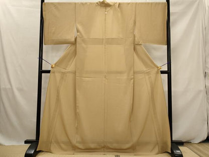 平和屋着物＊夏物　銀座世きね　色無地　絽　香染色　ロング丈　正絹　逸品　AABK2904st