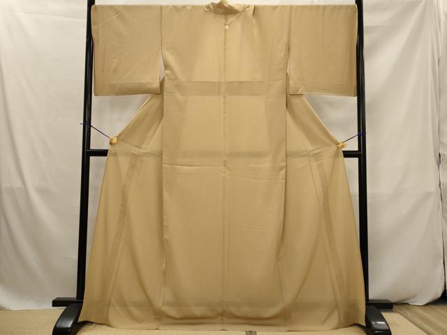 平和屋着物＊夏物　銀座世きね　色無地　絽　香染色　ロング丈　正絹　逸品　AABK2904st