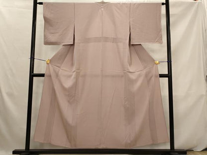 平和屋着物＊夏物　色無地　絽　鴇浅葱色　正絹　逸品　AABK2905st