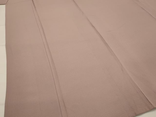 平和屋着物＊夏物　色無地　絽　鴇浅葱色　正絹　逸品　AABK2905st