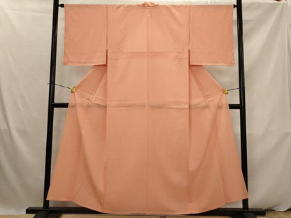 平和屋着物＊夏物　色無地　絽　肉桂色　正絹　逸品　未使用　AABK2906st