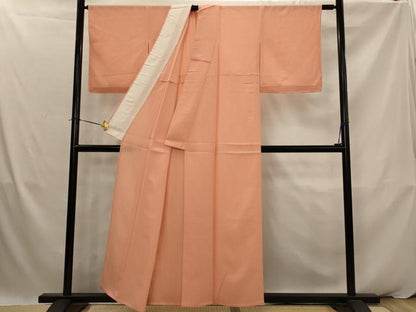 平和屋着物＊夏物　色無地　絽　肉桂色　正絹　逸品　未使用　AABK2906st