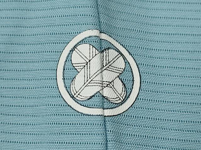 平和屋着物＊夏物　色無地　絽　浅縹色　正絹　逸品　AABK2909st