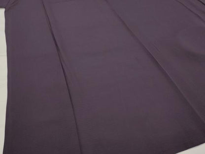 平和屋着物＊夏物　色無地　絽　黒紅色　正絹　逸品　未使用　AABK2912st