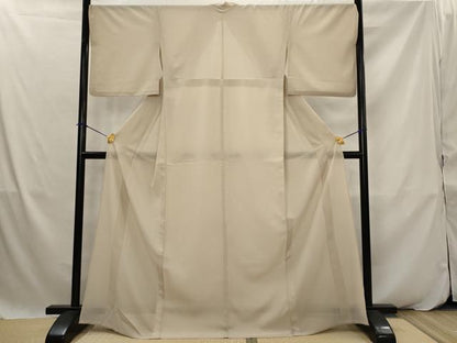 平和屋着物＊夏物　江戸小紋　絽　くるり　鮫小紋柄　洗える着物　AABK2916st