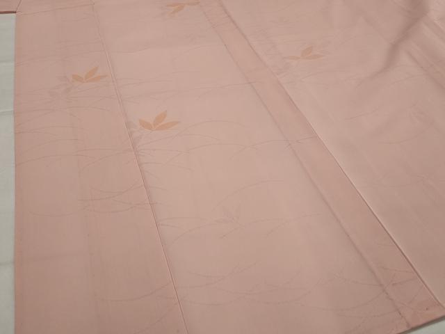 平和屋着物＊夏物　小紋　紗　舞葉紋紗　正絹　逸品　AABK2917st