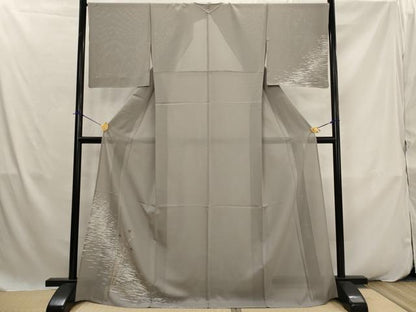 平和屋着物＊夏物　訪問着　絽　蛍　金彩　ロング丈　正絹　逸品　AABK2918st
