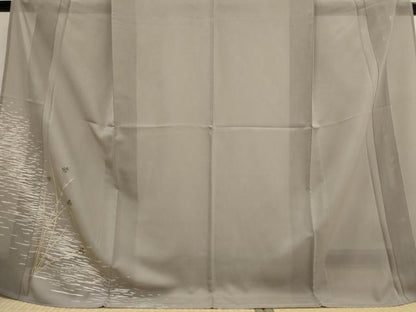 平和屋着物＊夏物　訪問着　絽　蛍　金彩　ロング丈　正絹　逸品　AABK2918st