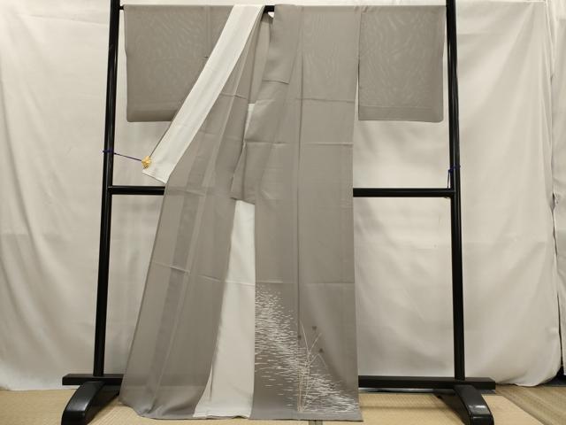 平和屋着物＊夏物　訪問着　絽　蛍　金彩　ロング丈　正絹　逸品　AABK2918st