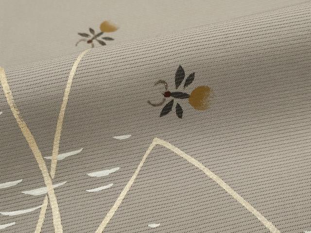 平和屋着物＊夏物　訪問着　絽　蛍　金彩　ロング丈　正絹　逸品　AABK2918st
