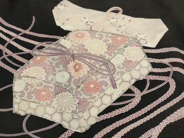 平和屋着物＊夏物　黒留袖　絽　駒刺繍　文箱花文　正絹　逸品　AABK2919st
