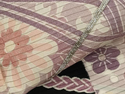 平和屋着物＊夏物　黒留袖　絽　駒刺繍　文箱花文　正絹　逸品　AABK2919st