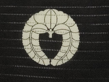 平和屋着物＊夏物　黒留袖　絽　駒刺繍　文箱花文　正絹　逸品　AABK2919st