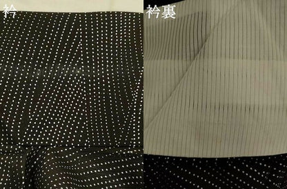 平和屋着物＊夏物　小紋　絽　流水文　正絹　逸品　AABK2944st