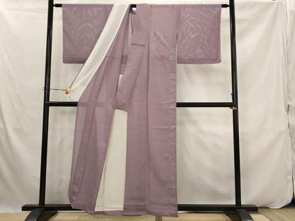 平和屋着物＊夏物　色無地　絽　二藍色　洗える着物　未使用　AABK2949st