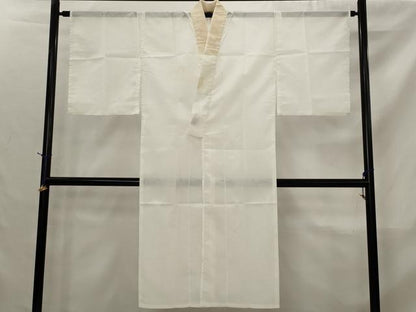 平和屋着物＊夏物　長襦袢　絽　白色　洗える着物　AABK2974st
