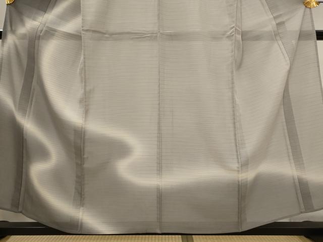 平和屋着物＊夏物　本塩沢　夏塩沢　訪問着　やまだ織　霞文　暈し染め　正絹　逸品　未使用　AABK2976st