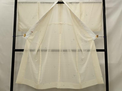 平和屋着物＊夏物　長襦袢　変わり絽　月と星　洗える着物　未使用　AABK2982st