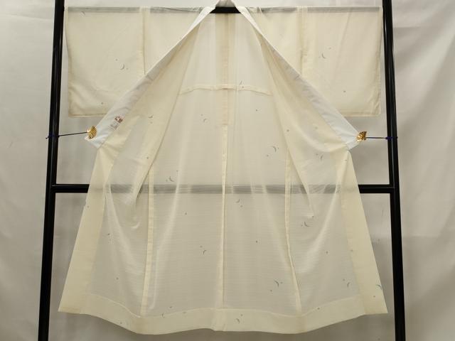 平和屋着物＊夏物　長襦袢　変わり絽　月と星　洗える着物　未使用　AABK2982st