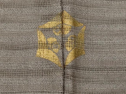 平和屋着物＊夏物　訪問着　変わり絽　刺繍　草花文　暈し染め　金彩　正絹　逸品　AABK2983st
