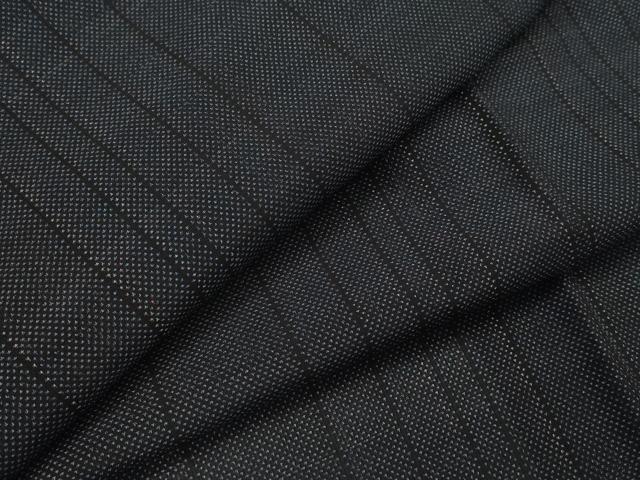 平和屋着物＊夏物　本場大島紬　夏大島　間道　正絹　逸品　AABK2986st