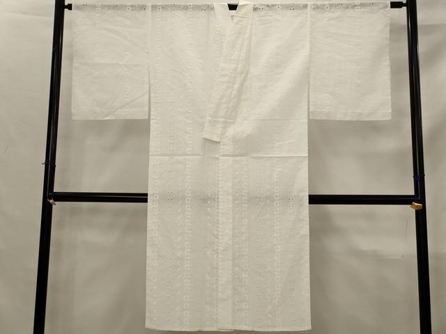 平和屋着物＊夏物　長襦袢　総レース　花間道　白色　AABK2993st