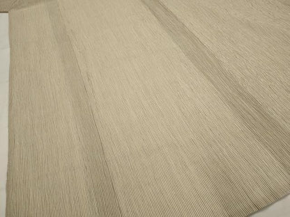 平和屋着物＊夏物　本場小千谷ちぢみ　縞 　麻　逸品　未使用　AABK2997st