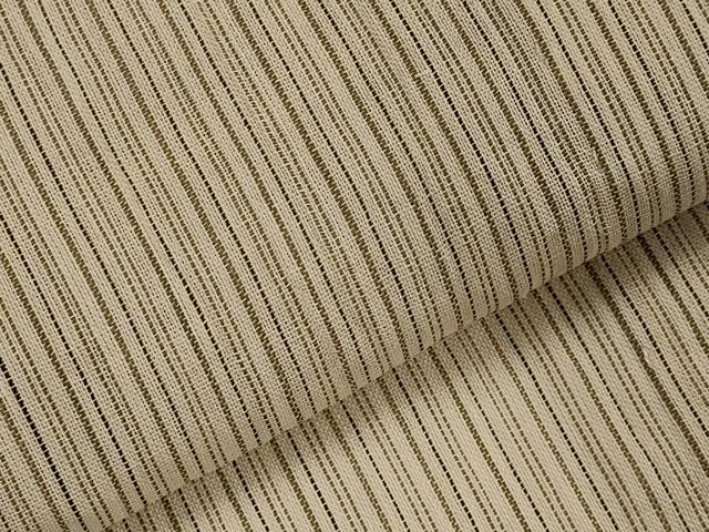 平和屋着物＊夏物　本場小千谷ちぢみ　縞　麻　逸品　AABK3011st