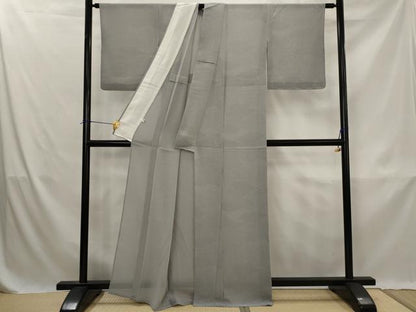 平和屋着物＊夏物　江戸小紋　絽縮緬　雲取り寄せ小紋柄　正絹　逸品　未使用　AABK3013st