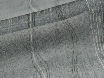 平和屋着物＊夏物　紗紬　間道　正絹　逸品　AABK3033st