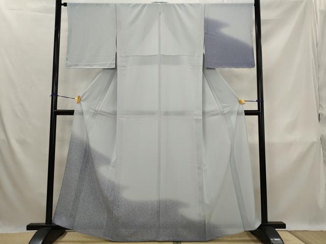 平和屋着物＊夏物　訪問着　絽縮緬　霞文　暈し染め　正絹　逸品　未使用　AABK3035st