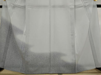 平和屋着物＊夏物　訪問着　絽縮緬　霞文　暈し染め　正絹　逸品　未使用　AABK3035st